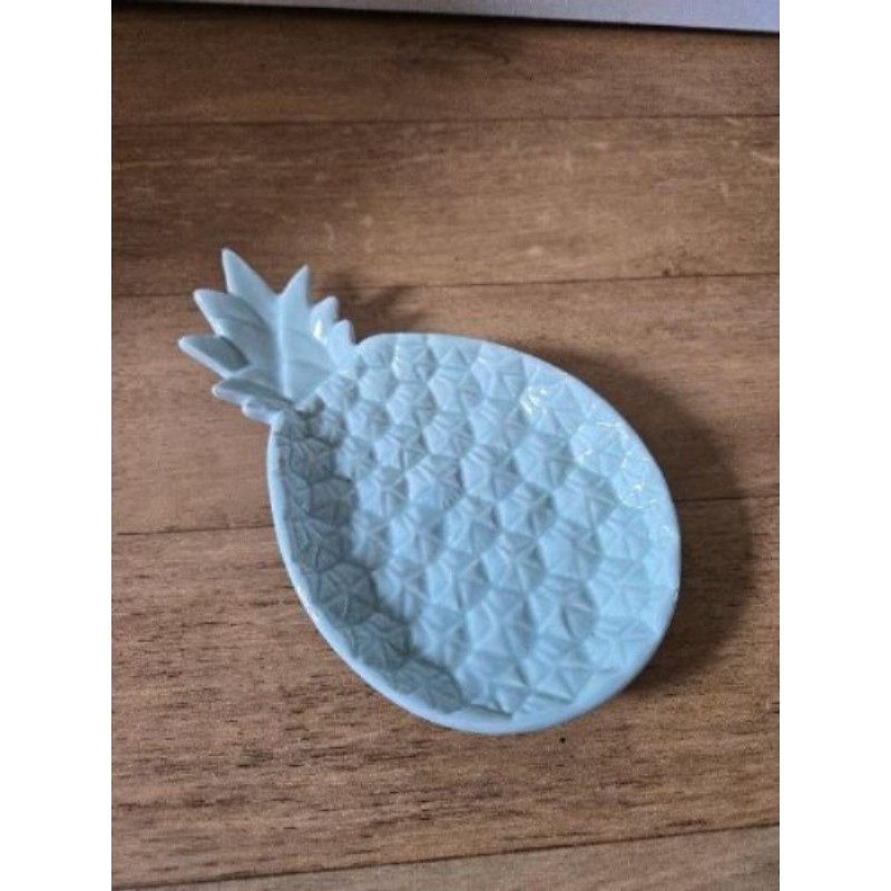 Vide poche bleu ananas