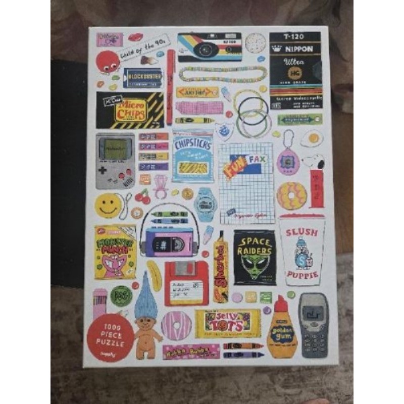 Puzzle année 90 - 1000 pieces 