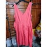 Robe 100% coton orange  taille 42 CARILL