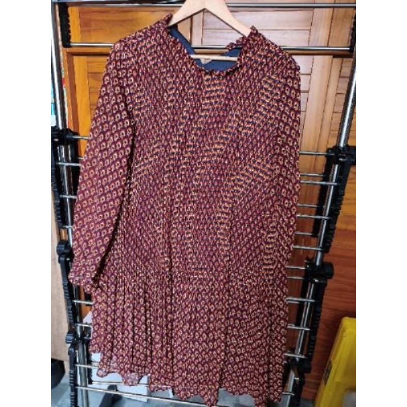 Robe plissée MONOPRIX taille 42 