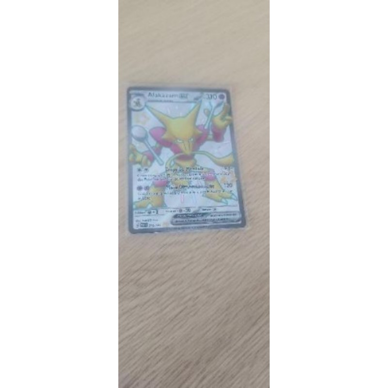 Carte Pokémon Alakazam ex 215/091 Destinées de Paldéa