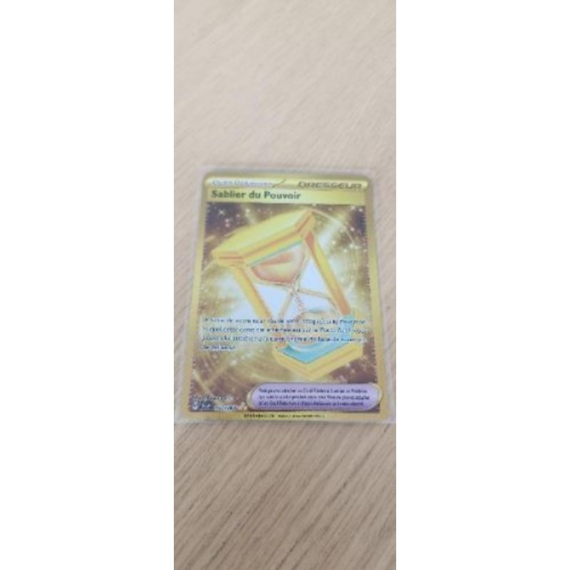 Carte Pokemon Sablier du Pouvoir 097/064 Dresseur Secrète Gold