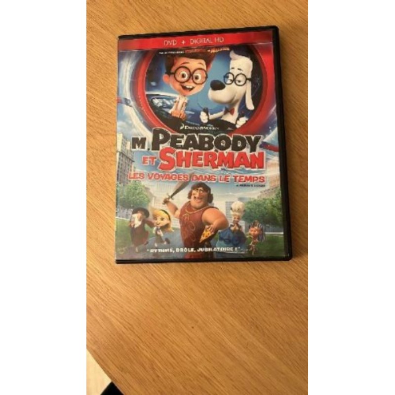 DVD: Mr Peabody & Sherman les voyages dans le temps 