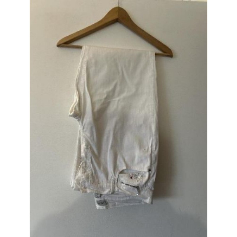 Jean blanc femme C&A T46