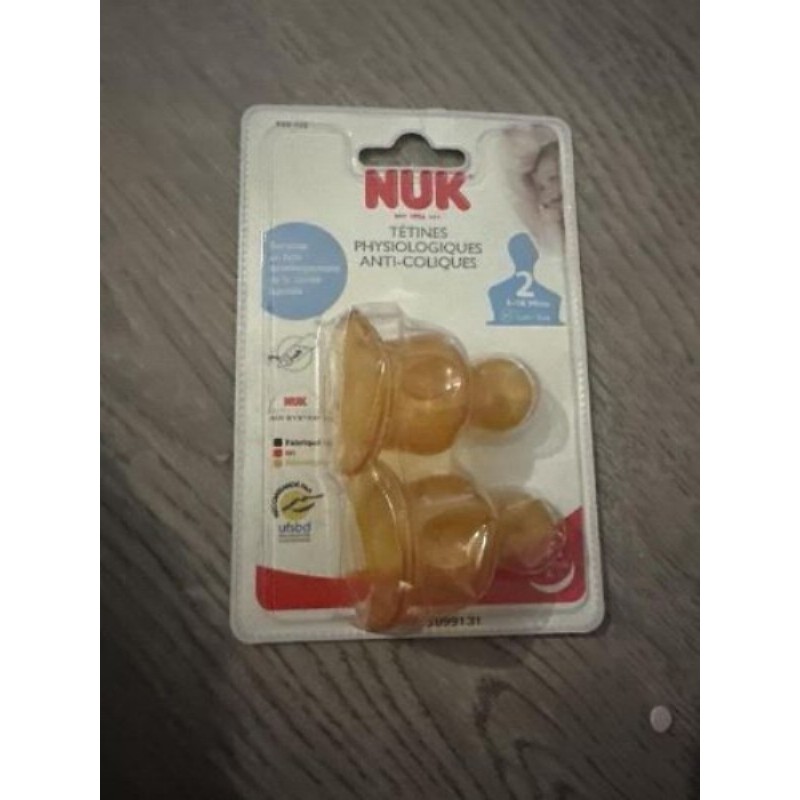 Tétine biberon nuk