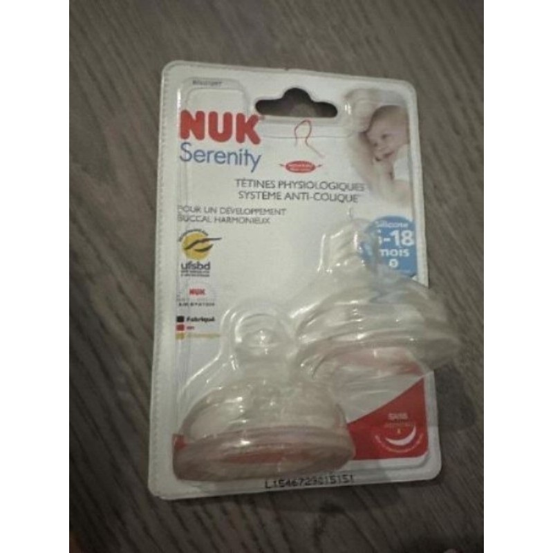 Tétine biberon nuk