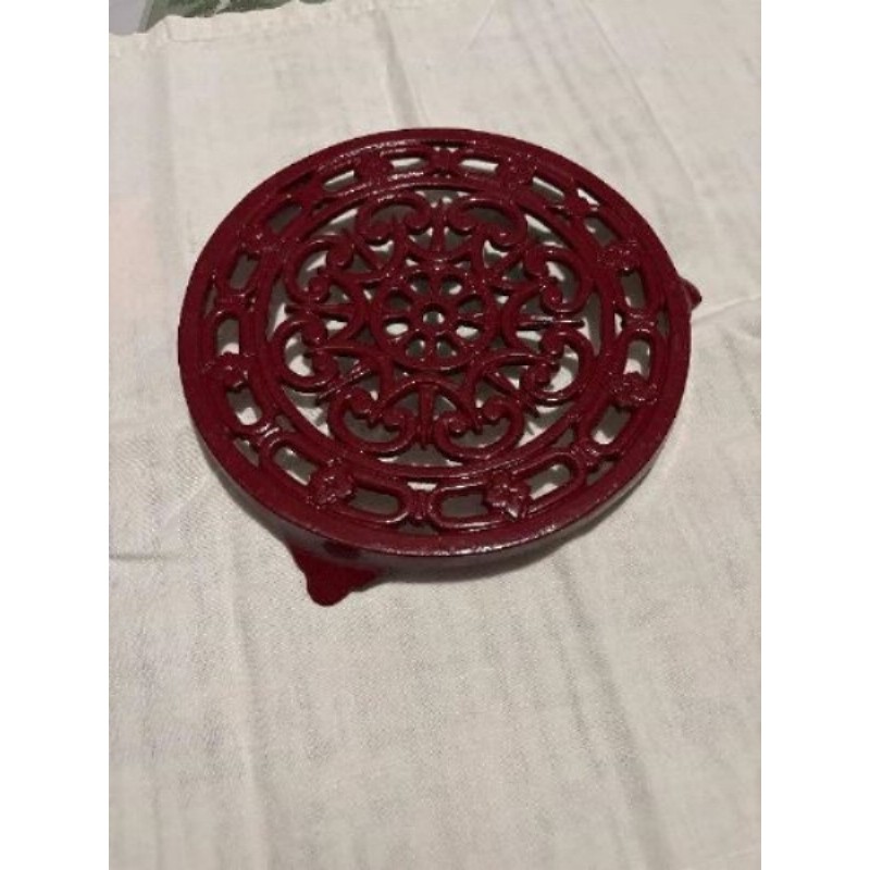 Dessous de plat rouge neuf