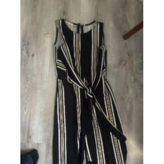 Combi noire rayures jaune...