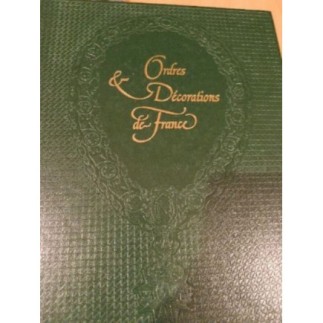 Livre ordres et décorations...