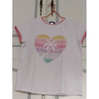Tee-shirt fille Okaidi...