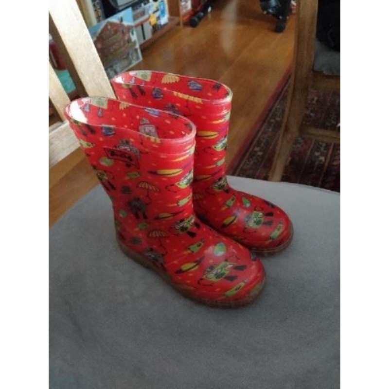 Bottes de pluie rouges taille 29