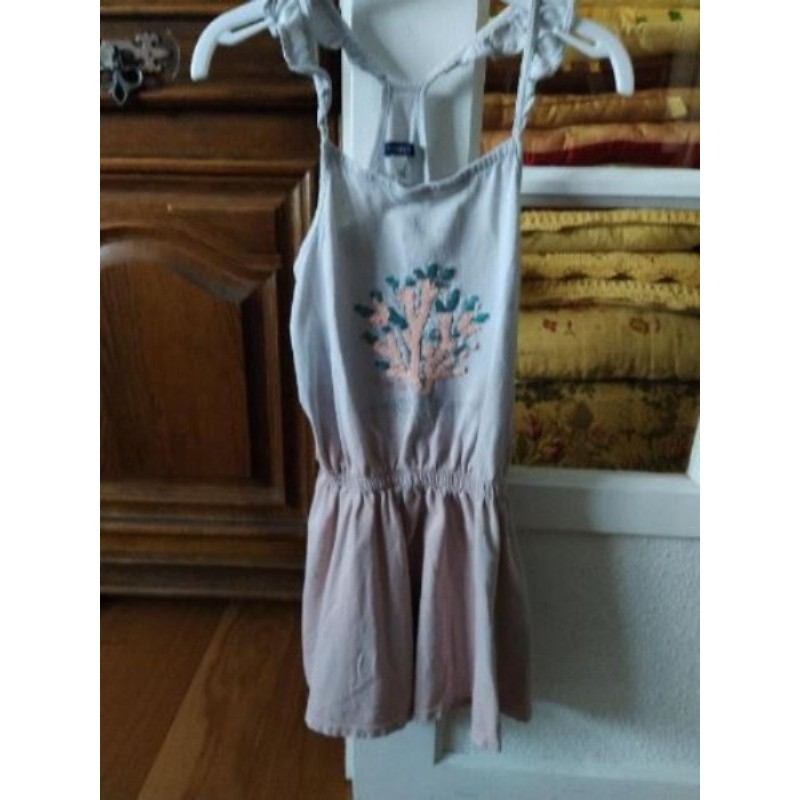 Robe d'été rose Okaidi Taille 8 ans