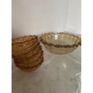 Service à dessert vintage