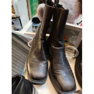 Bottines Stradivarius gris...