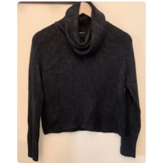 Pul col roulé noir Jennifer