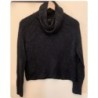 Pul col roulé noir Jennifer