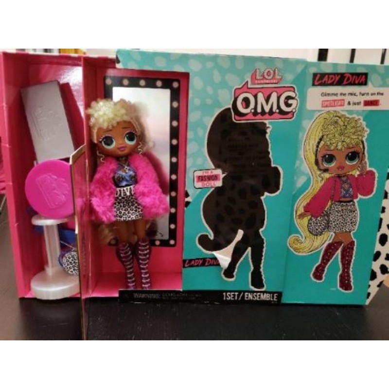 Poupée LOL OMG Lady Diva Très très bon état 