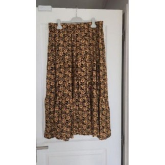 Jupe longue plissée C&A...