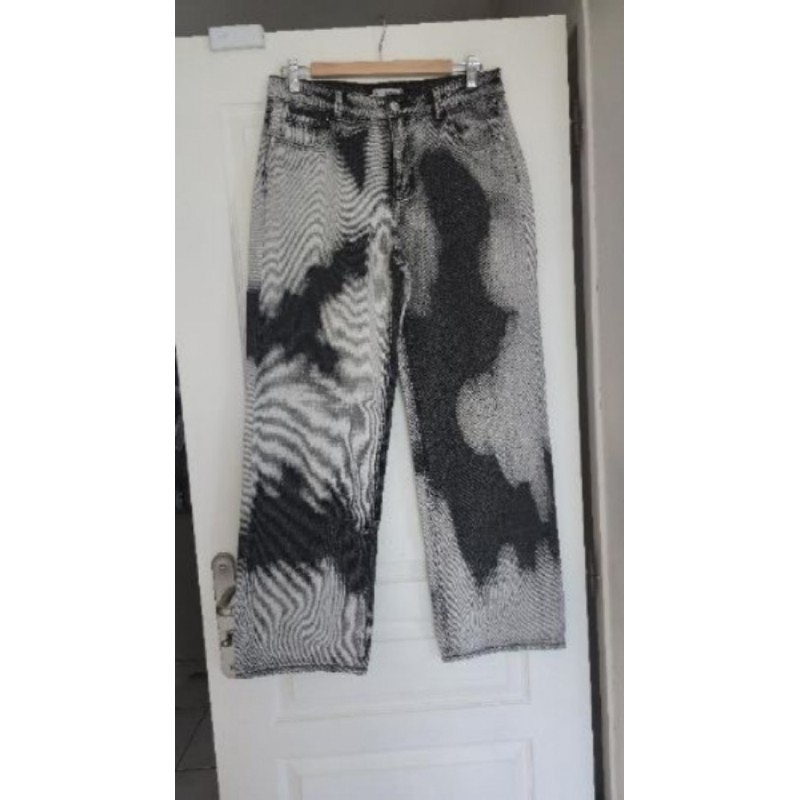 Jean Denim PIMKIE taille 40. Gris et noir. Très bon état. 