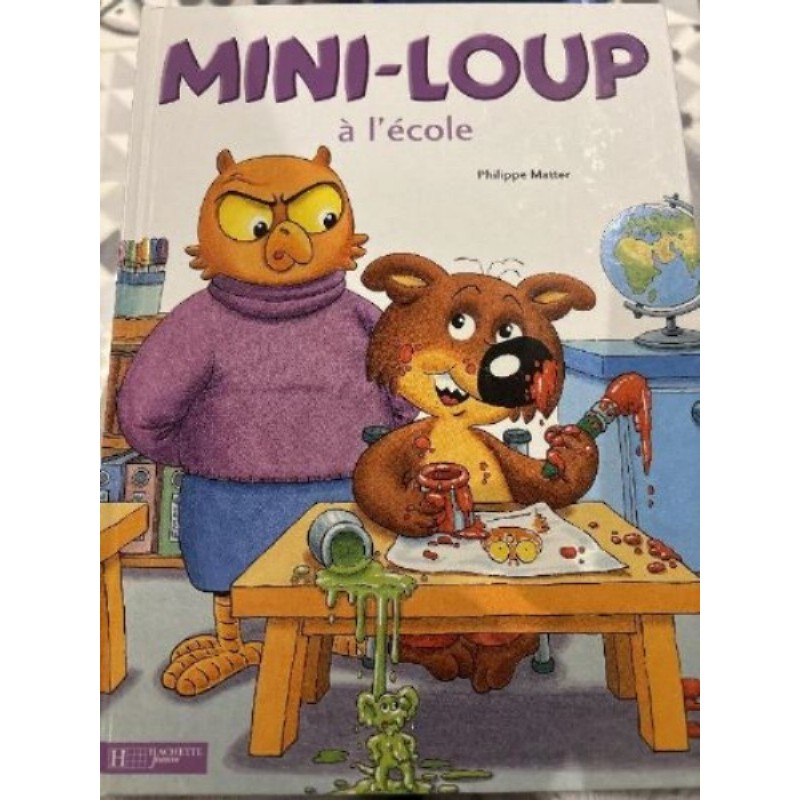Livre enfant Mini-Loup à l’école 