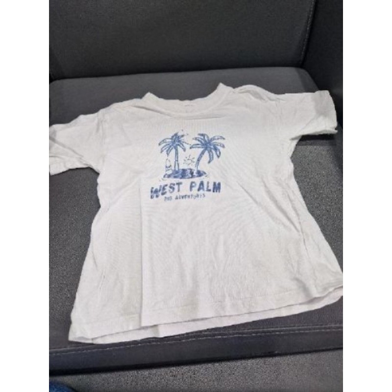 Tee-shirt 3-4 ans Mango blanc 