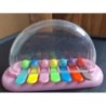 Jouet "piano" billes à touches de couleur