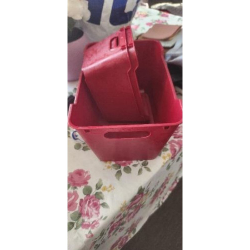 Lot 3 panier bordeaux