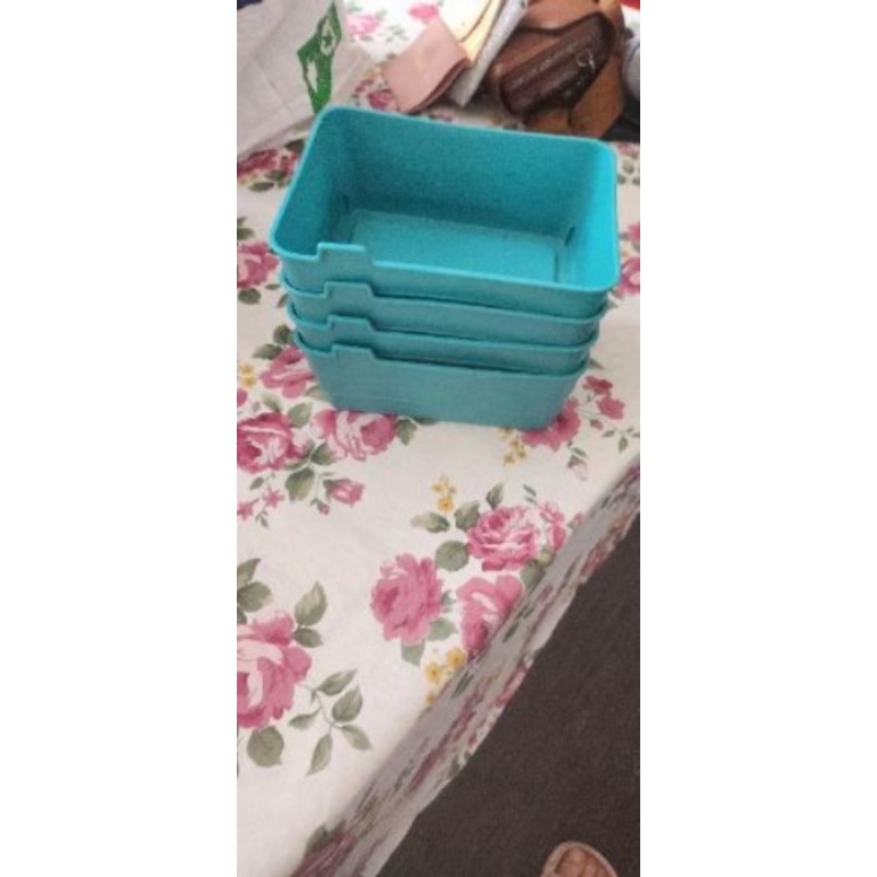 4 petier panier bleue