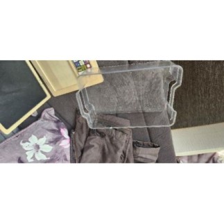 Panier transparent frigo