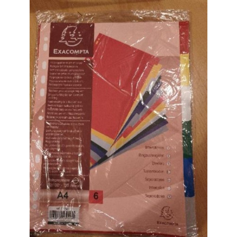 Lot de 2 paquets Intercalaires 