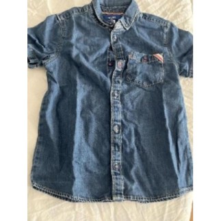 Chemise jeans garçon -...