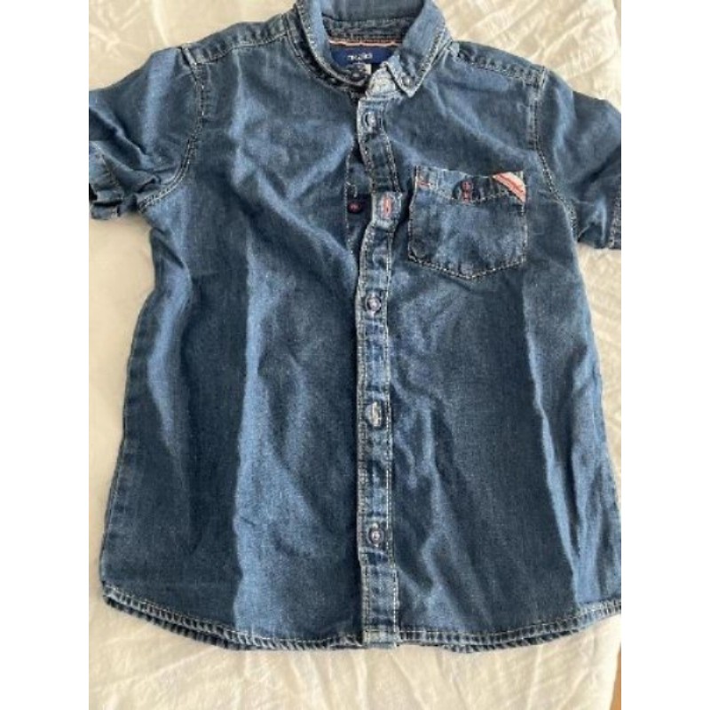 Chemise jeans garçon - Okaïdi - 4 ans 