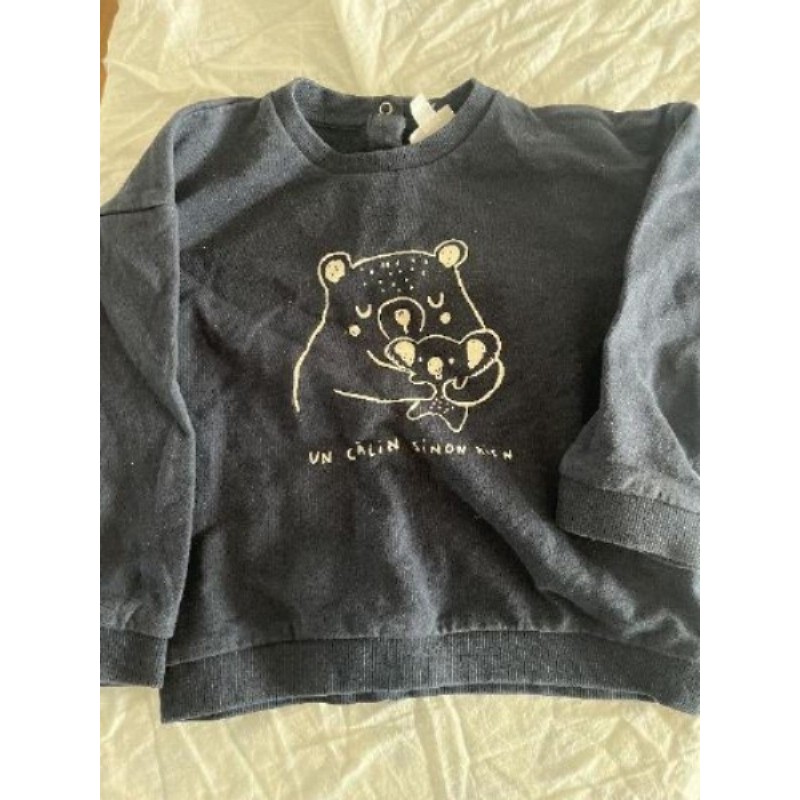 Pull bleu câlin - verbaudet - 36 mois