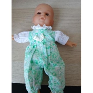 Poupon combinaison verte