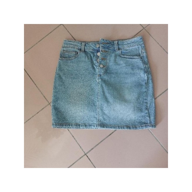 Jupe jean cache cache taille 40