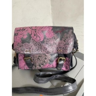 sac desigual violet/noir...