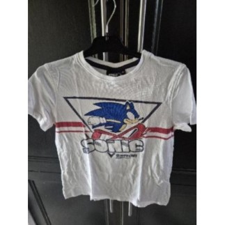 T-shirt G Sonic 10a blanc