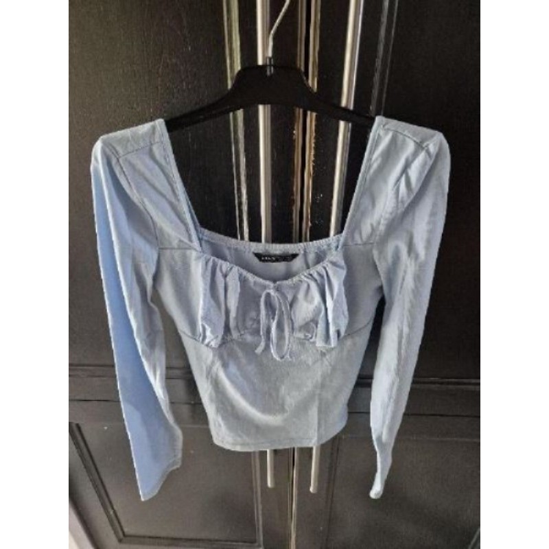 Haut F Shein xs bleu