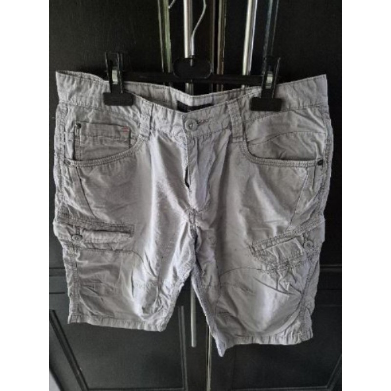 Short H Celio T40 gris clair