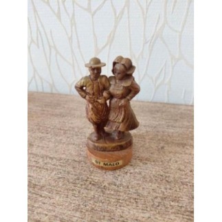 Figurine couple de Bretons...