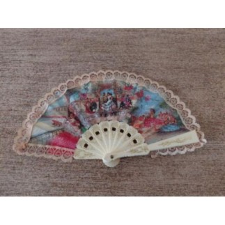 Eventail miniature vintage...