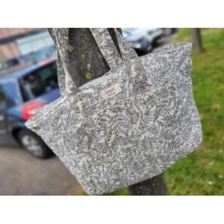 Sac à main en tissus kaki...