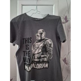 Tee shirt Star wars gris -...