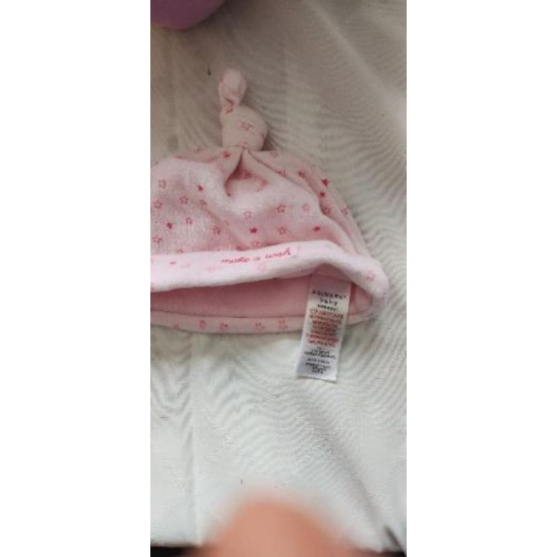 Bonnet naissance fille