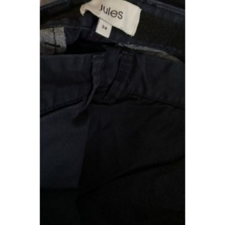 Pantalon Bleu Marine JULES,...