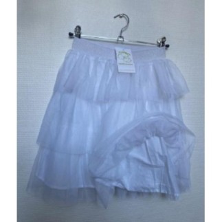 Jupe en tulle blanche VERBAUDET, Taille 10 ans