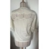 Top écru LYNN ADLER,Taille 36, jamais porté 