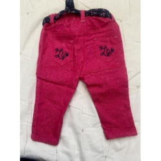 Pantalon fuchsia Lulu Castagnette, taille 6 mois, neuf