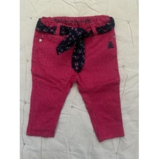 Pantalon fuchsia Lulu Castagnette, taille 6 mois, neuf
