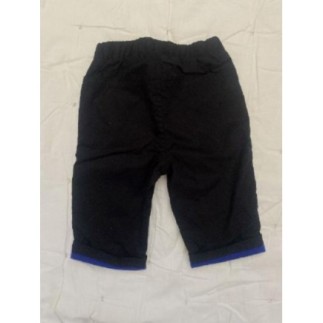 Pantalon noir et bleu Terre...